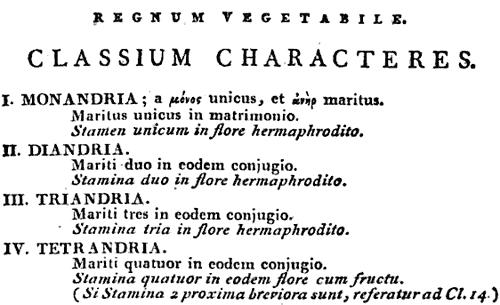 just another random example of Latin in the field of botany